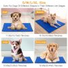 Pet Dog Cooling Mat Pressure Activated Gel Self Cooling Mat Pad Pet Cooling Bed Mats Portable Pet Cooling Blanket XL Size