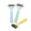 Dog Brush Pet Hair Remover Double Sided Open Knot Comb Dog Dematting Tool Deshedding Dog Brush - Double-Sided Pet Hair Remover For Cats & Dogs - Under