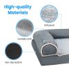 Dog Bed Pet Bed Sofa Dog Couch Pet Cushion Carpet Mattress with Washable and Removable Cover for Medium Large Dogs