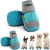 Dog Boots Breathable Dog Shoes for Small Medium Large Dogs; Waterproof Anti-Slip Puppy Booties Paw Protector for Hot Pavement Winter Snow Hiking with